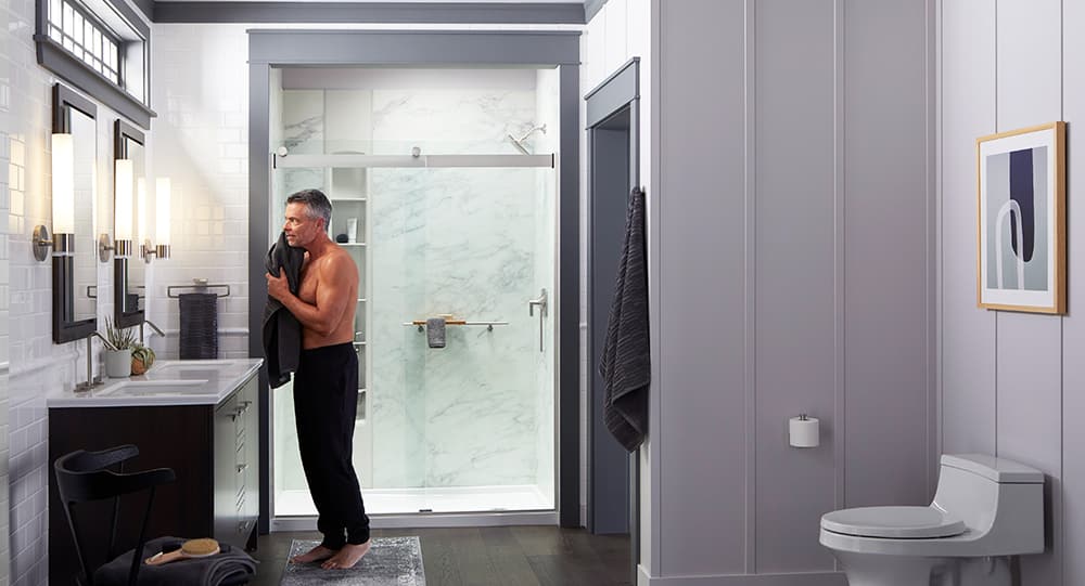 5 Myths About Shower Wall Panels - Kohler LuxStone Showers Blog