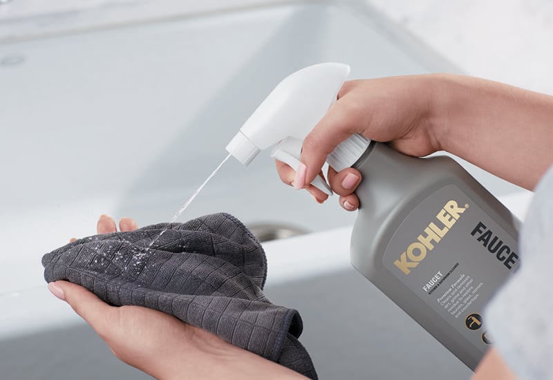 Shower Care & Cleaning Tips KOHLER LuxStone Showers